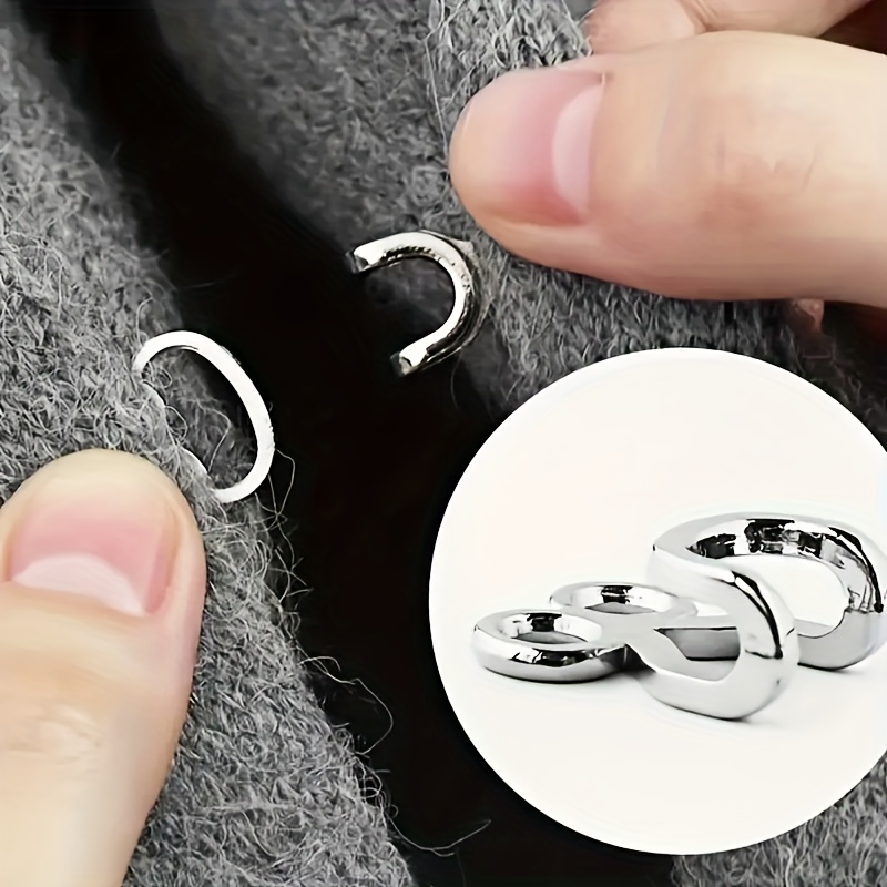 Hook Eye Fastener - 50sets Metal Alloy Invisible Clasps Hook