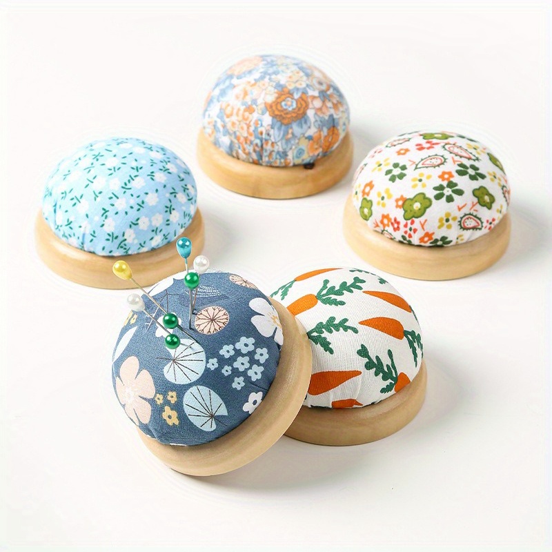 Charming Wood-Base Pin Cushion - Sewing Pin Cushion recension och pris