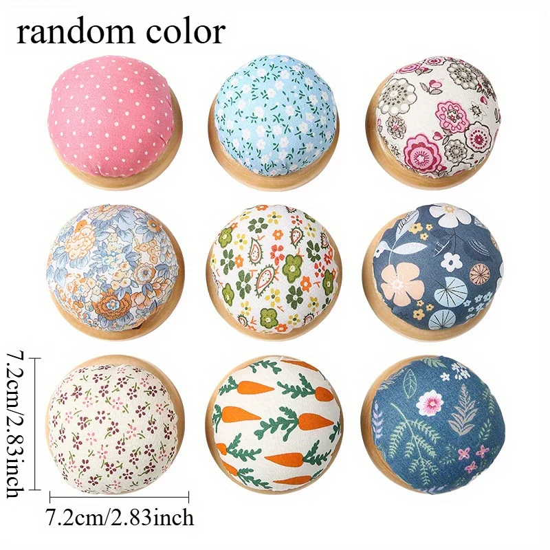 Charming Wood-Base Pin Cushion - Sewing Pin Cushion recension och pris