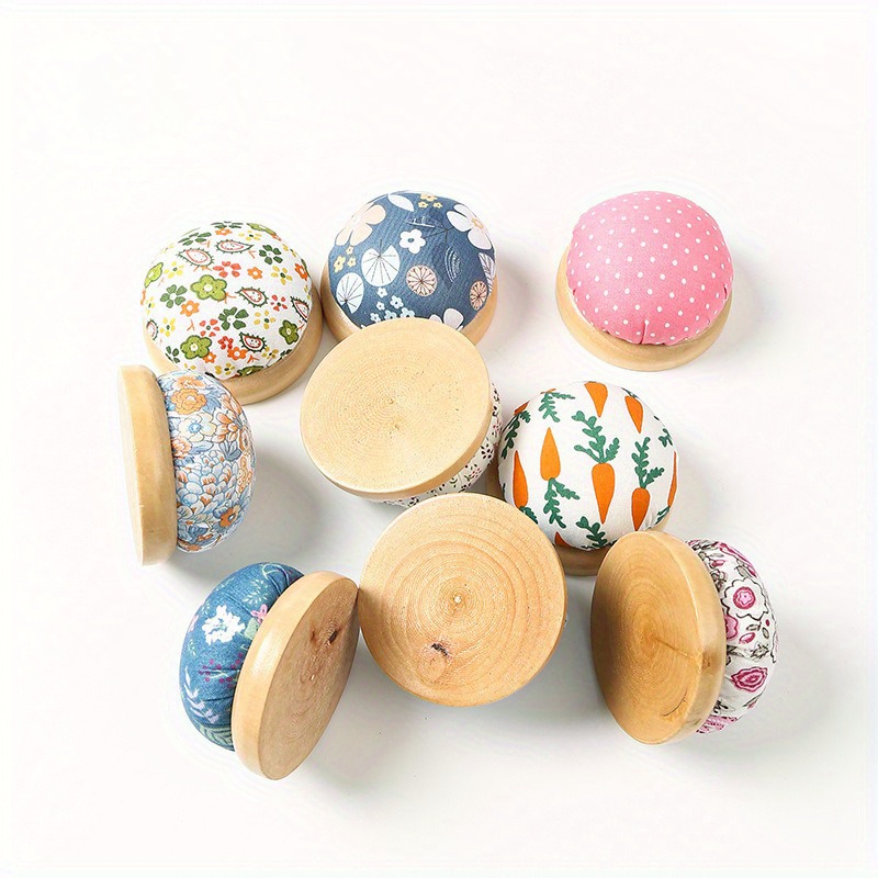 Charming Wood-Base Pin Cushion - Sewing Pin Cushion recension och pris