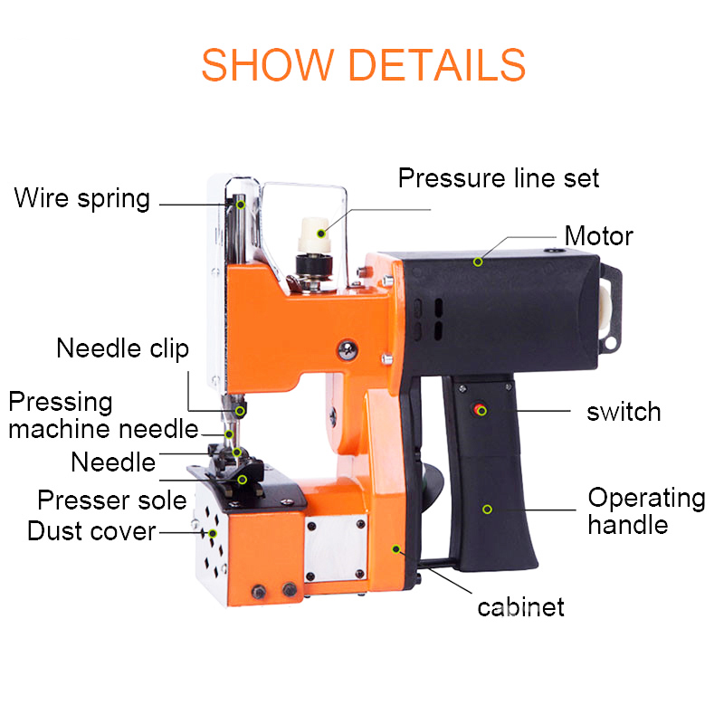 Portable Electric Sewing Machi - Sewing Machine In Textile Industry recension och pris