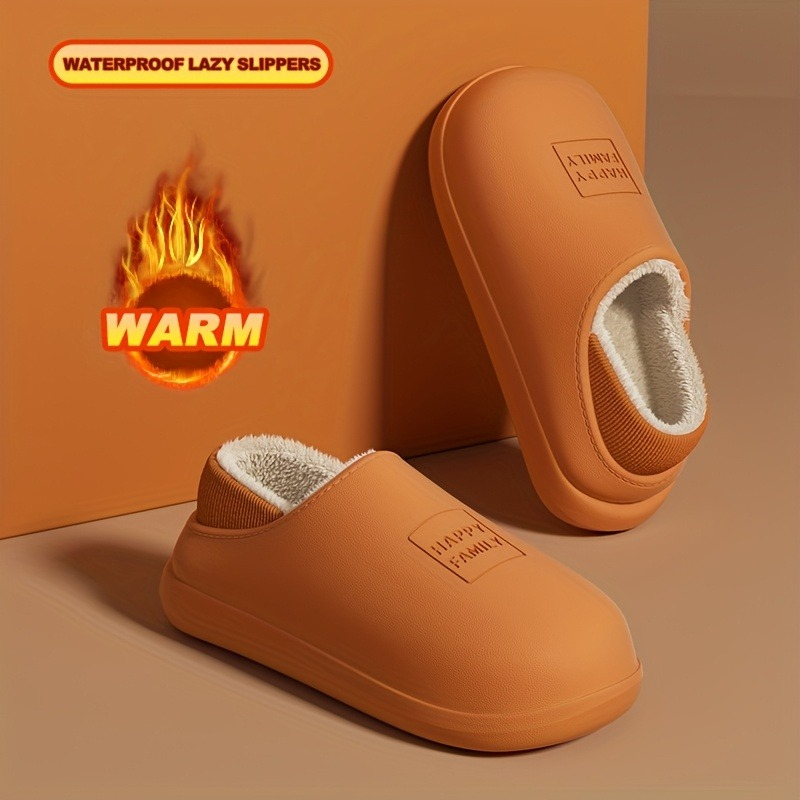 Winter EVA Warm Slippers Men W - Sewing House recension och pris