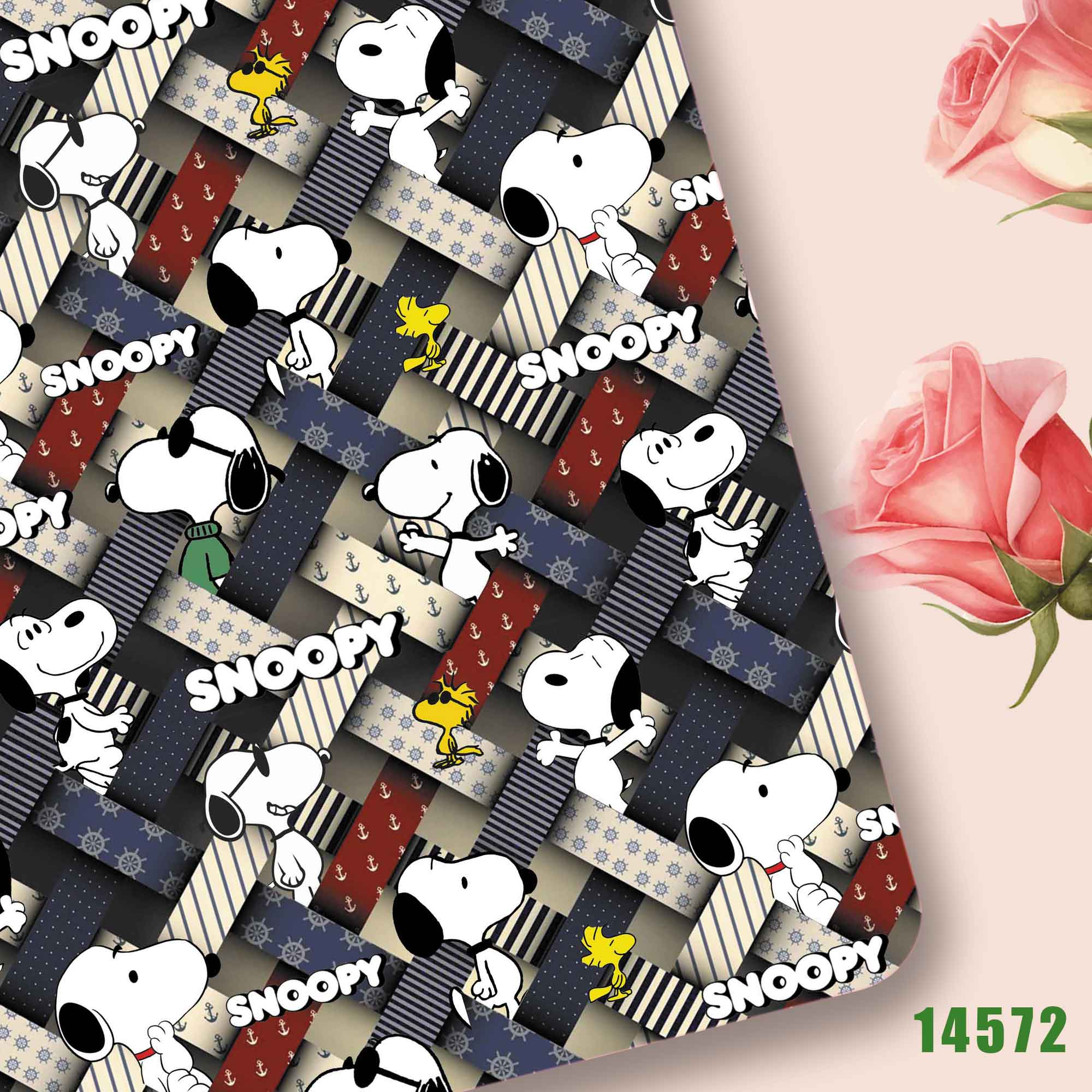 TAKARA TOMY Snoopy fabric140CM - Textile For Sewing recension och pris