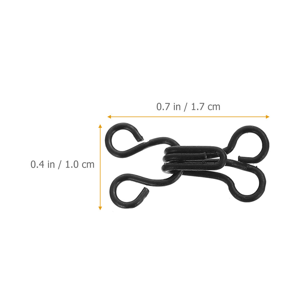 120Pcs Clothes Hooks Sewing Ey - Hook Eye Fastener recension och pris