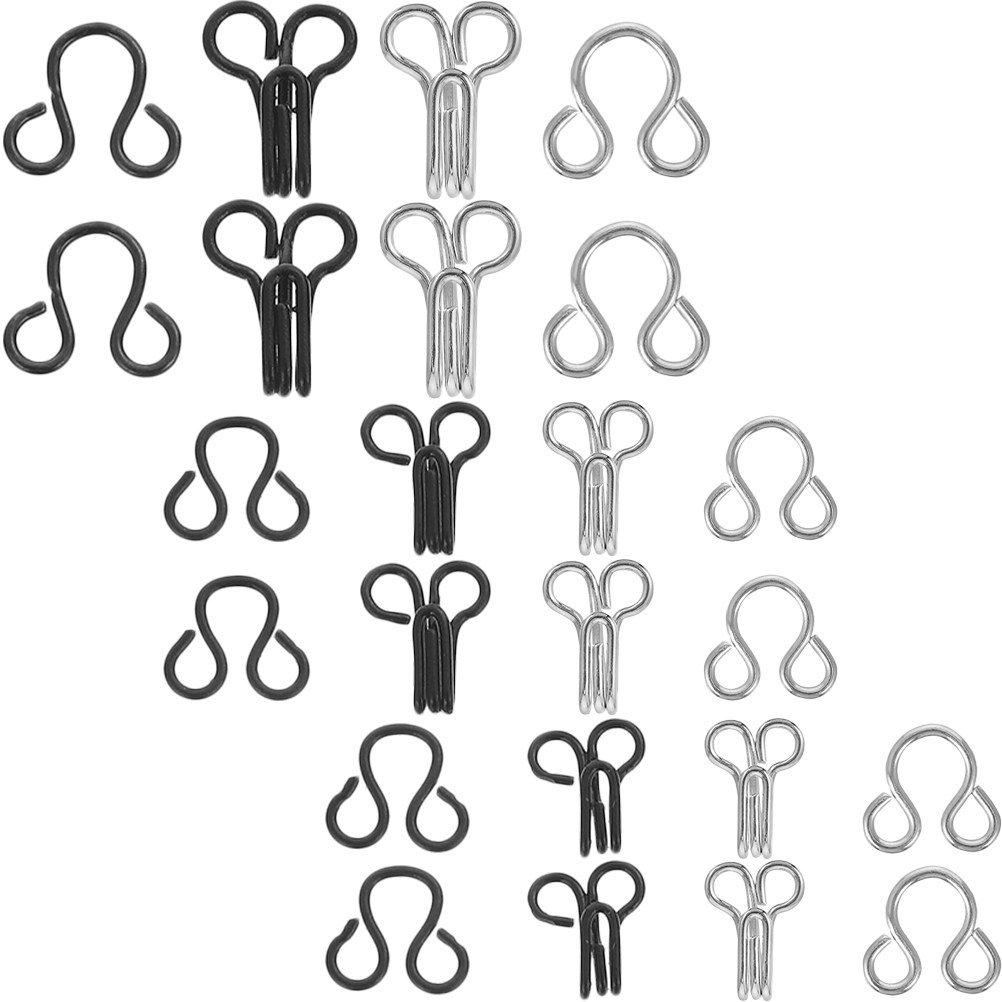 120Pcs Clothes Hooks Sewing Ey - Hook Eye Fastener recension och pris