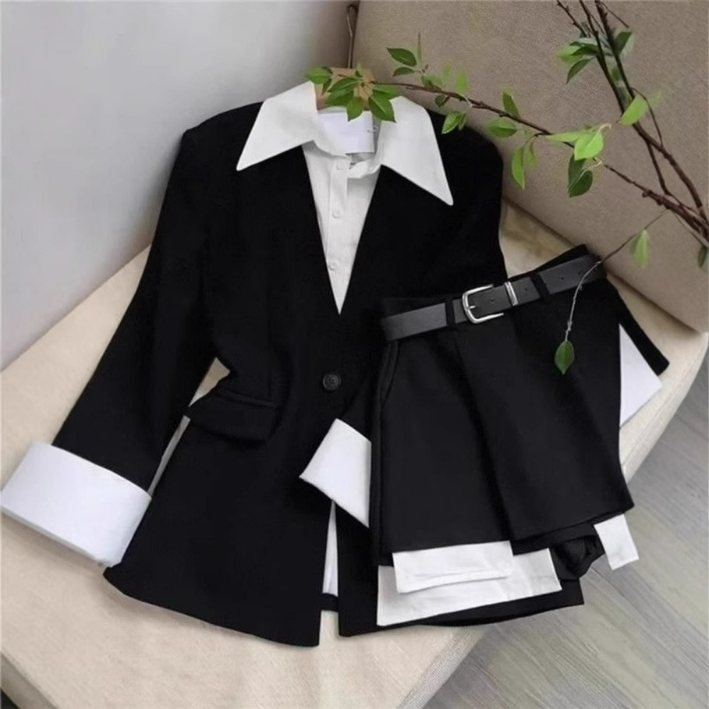 Women Two Piece Skirt Sets Pat - Sewing Jackets recension och pris