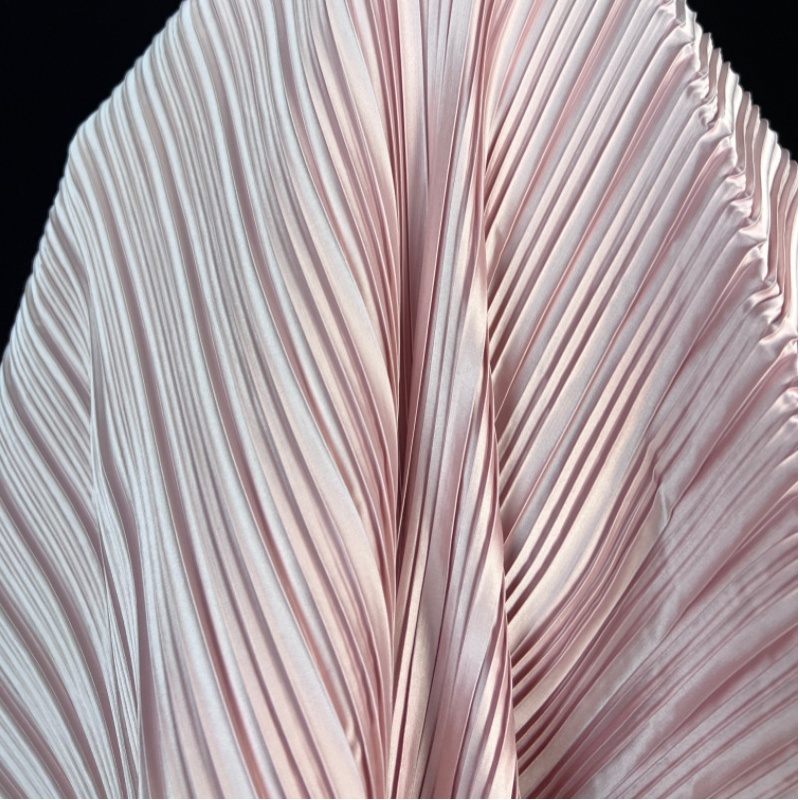 Stretch Imitation Silk Pleated - Textile For Sewing recension och pris