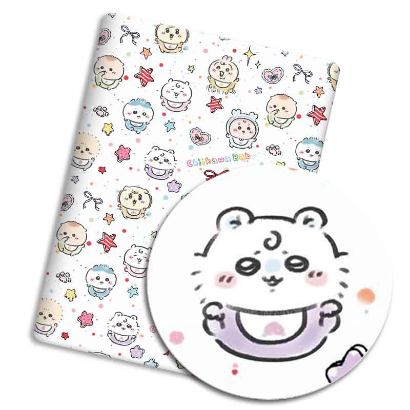 Cartoon Polyester fabric 140x5 - Textile For Sewing recension och pris