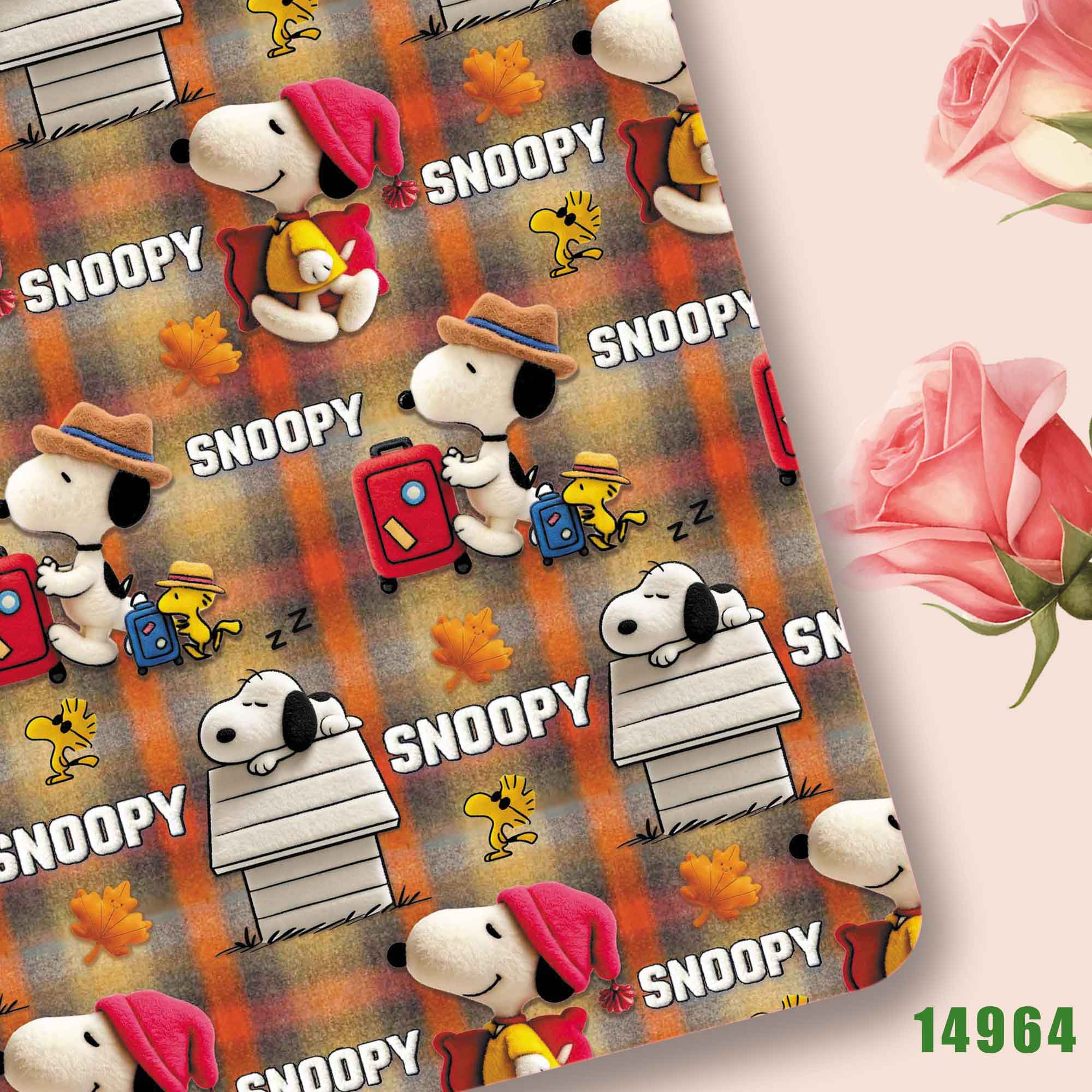 TAKARA TOMY Snoopy fabric140CM - Textile For Sewing recension och pris