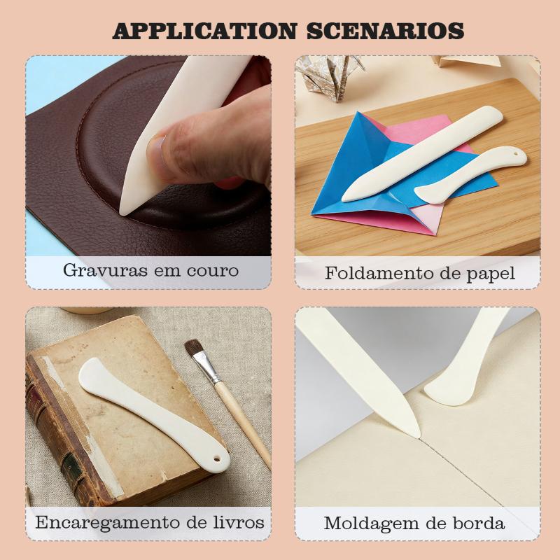 Leather Craft Bone Folder 2Pcs - Sewing Necessities recension och pris