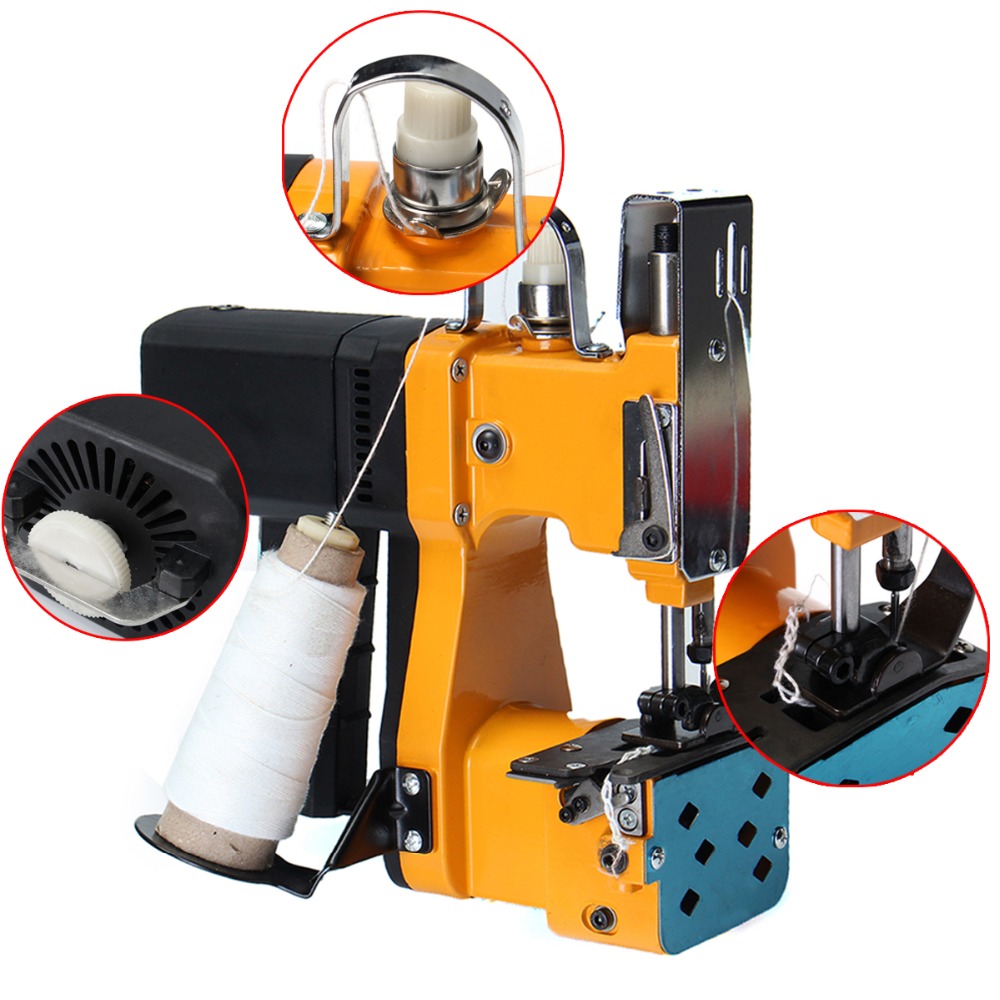 Electric Woven Bag Closing Mac - Sewing Machine In Textile Industry recension och pris