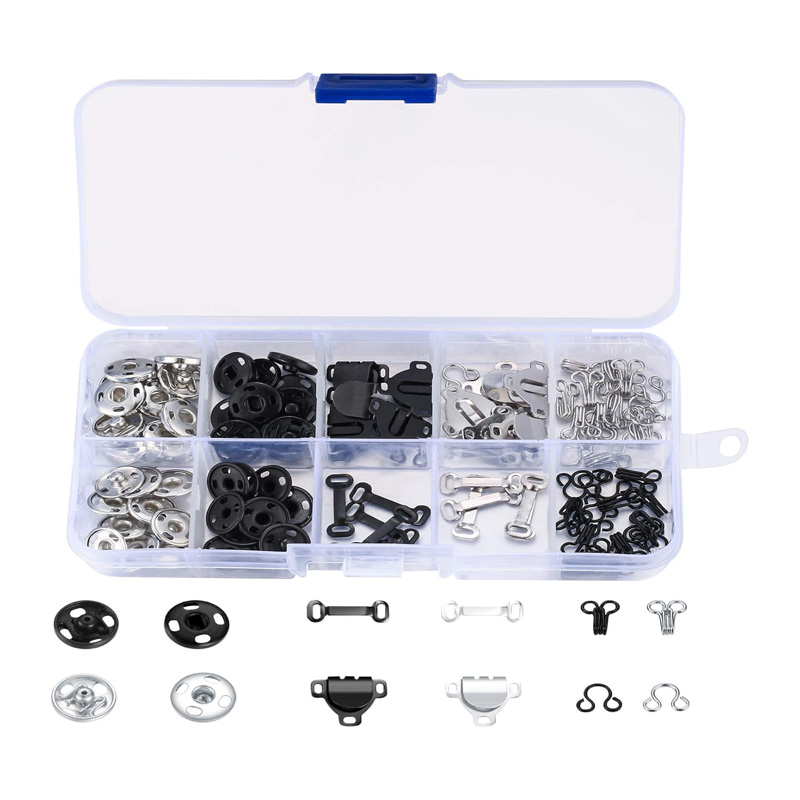 100 Pcs Sewing Hooks and Eyes  - Hook Eye Fastener recension och pris
