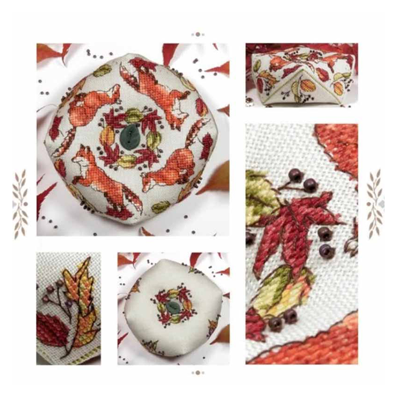 ZC184 Cross stitch kits Cross- - Sewing Pin Cushion recension och pris
