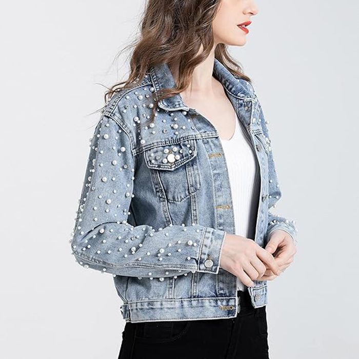 New Pearl Denim Jackets for Wo - Sewing Jackets recension och pris