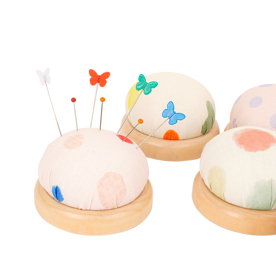 1pc Small Fresh Style Fabric S - Sewing Pin Cushion recension och pris