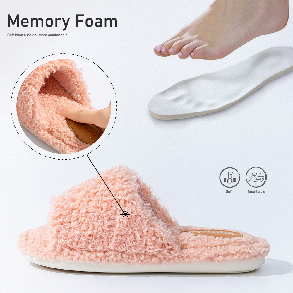 Pmoiste Fuzzy House Slippers W - Sewing House recension och pris