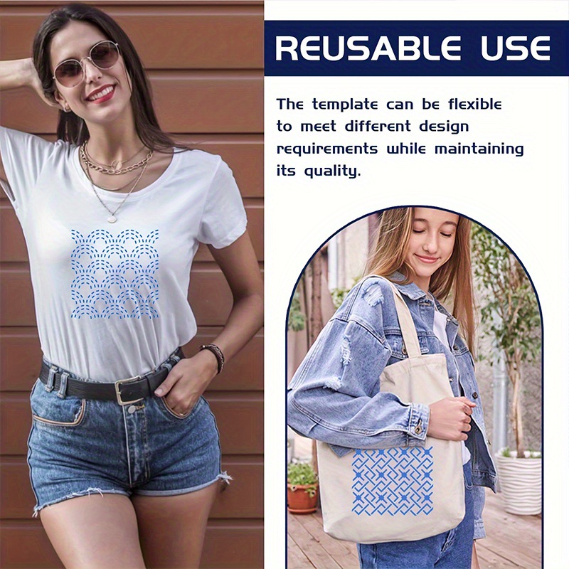 30Pcs Embroidery Templates DIY - Sewing Expert recension och pris