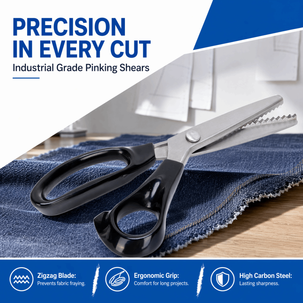 Wavy Serrated Blades Pinking S - Pinking Shear Blade recension och pris