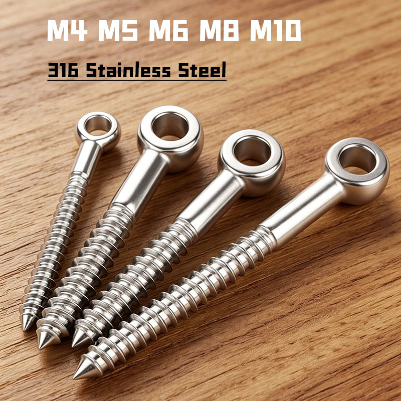 M4 M5~M10 316 Stainless Steel  - Hook Eye Fastener recension och pris