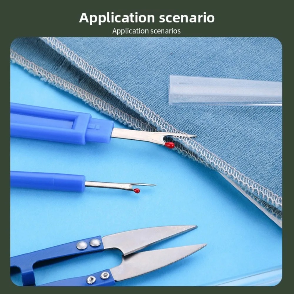 Blue Sewing Kit 5Pcs Thread Ri - Seam Ripper Tool recension och pris