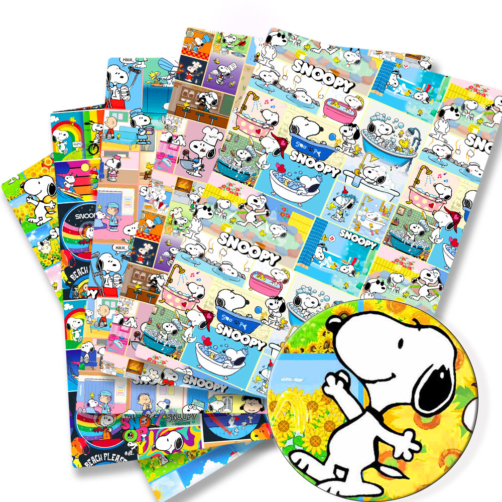TAKARA TOMY Snoopy fabric140x5 - Textile For Sewing recension och pris