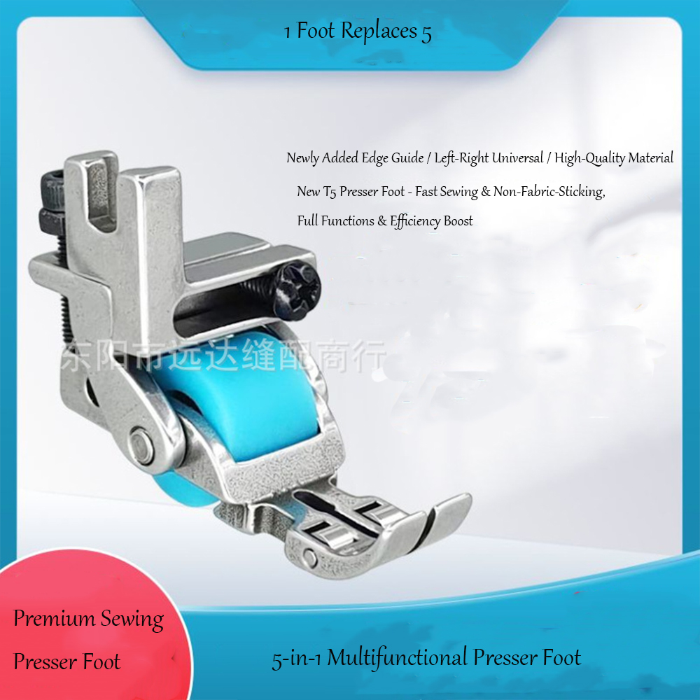 T5 3-Roller Left-Right Edge Gu - Sewing Expert recension och pris