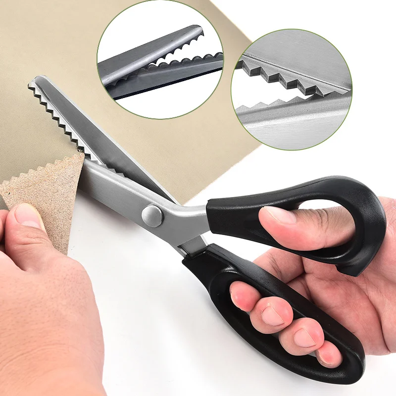 1Pc Pinking Shears Stainless S - Pinking Shear Blade recension och pris