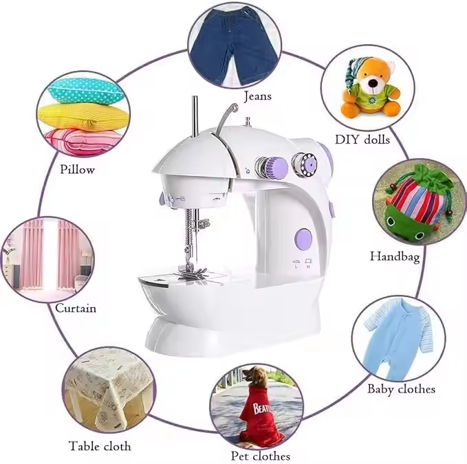 Mini Electric Domestic Home Us - Textile Sewing Machine Price recension och pris