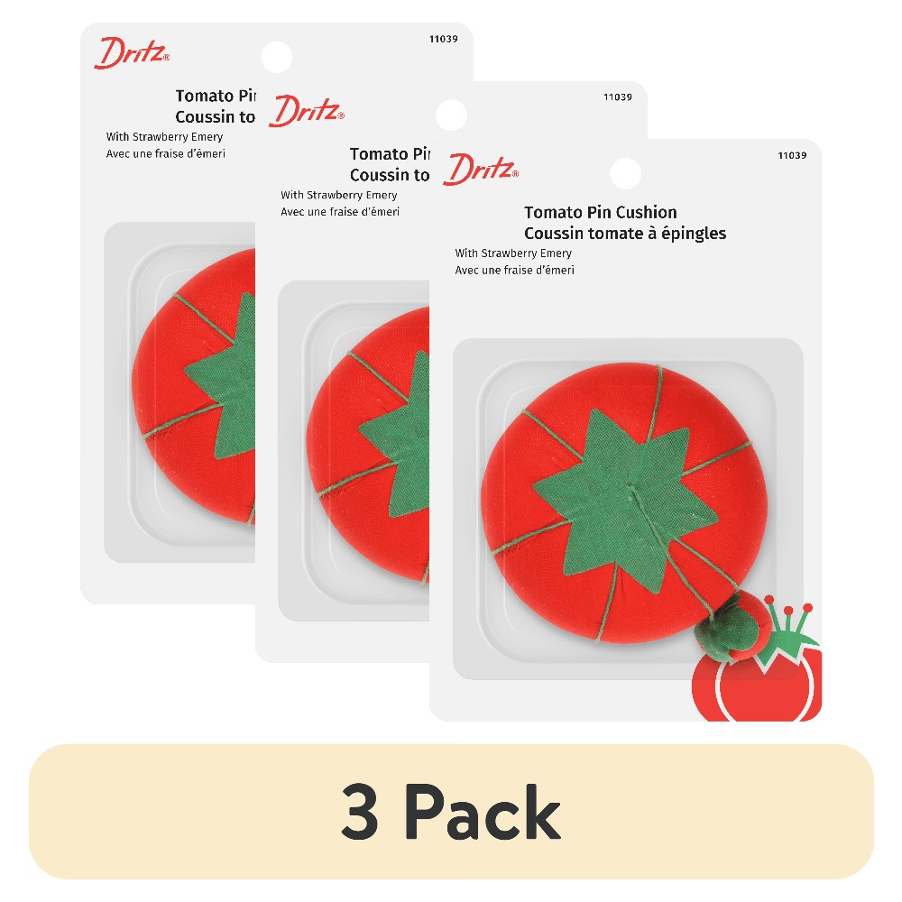 Hot Selling 3 Pack Red Tomato  - Sewing Pin Cushion recension och pris