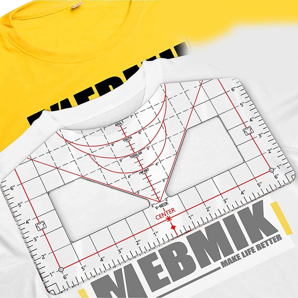 Tshirt Ruler Guide for Vinyl A - Sewing Tt recension och pris