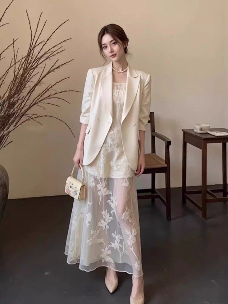 New High End Autumn Dress Set  - Sewing Jackets recension och pris