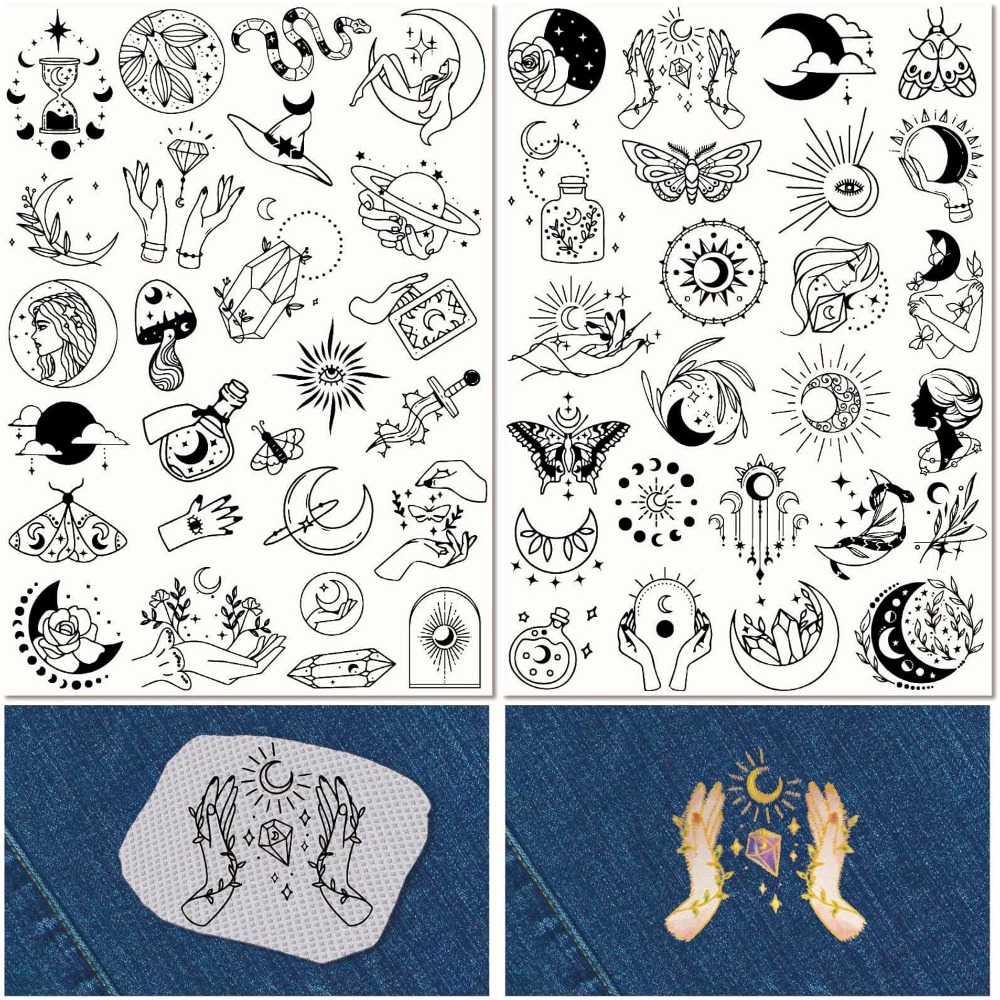 51Pcs Boho Moon Sun Water Solu - Sewing Expert recension och pris