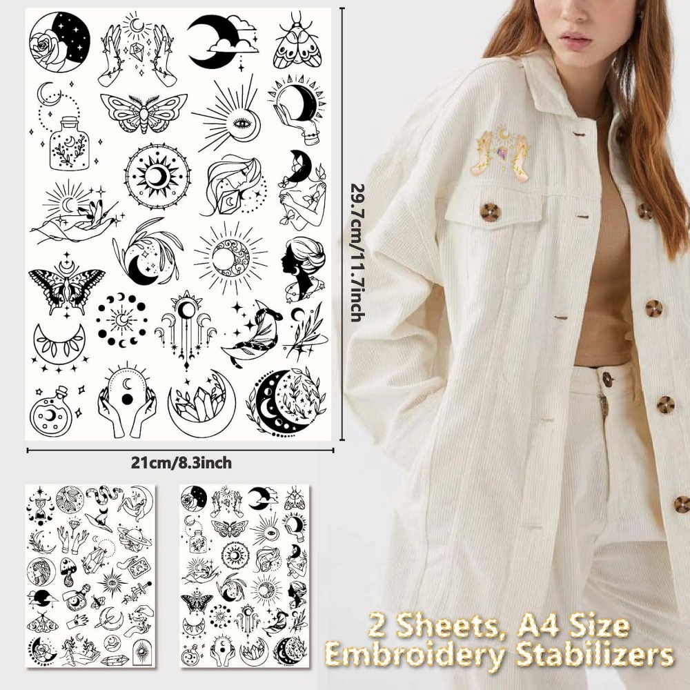 51Pcs Boho Moon Sun Water Solu - Sewing Expert recension och pris