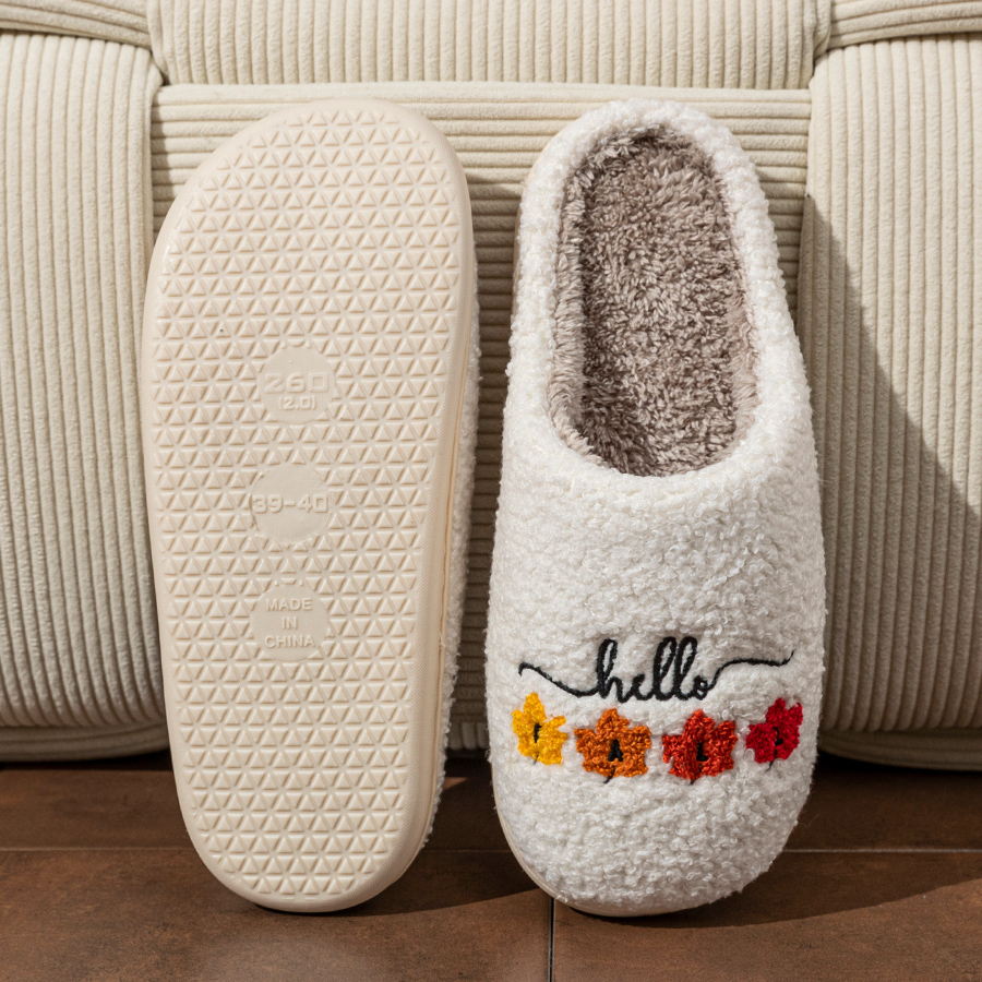Winter Women's Slippers Indoor - Sewing House recension och pris